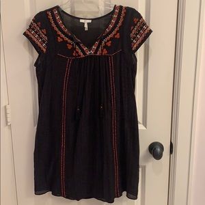 Joie Dress with embroidery and beading